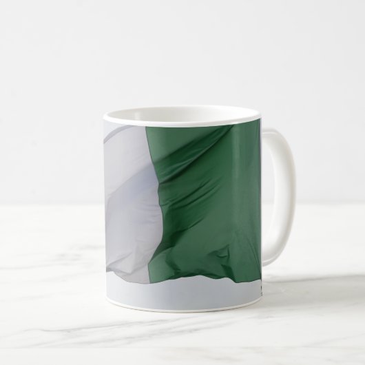 Flagge Irlands Kaffeetasse (VorderseiteRechts)