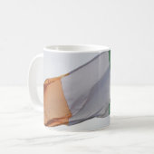 Flagge Irlands Kaffeetasse (Vorderseite Links)