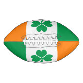 Flagge Irlands Kleeblatt Football (Vorderseite)