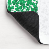 Flagge Irlands Kleeblätter Mousepad (Ecke)