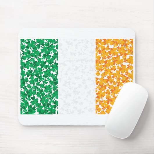 Flagge Irlands Kleeblätter Mousepad (Mit Mouse)