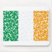 Flagge Irlands Kleeblätter Mousepad (Vorne)
