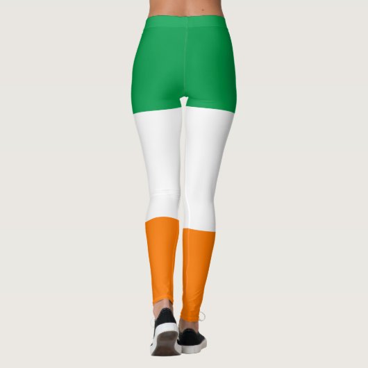 Flagge Irlands Leggings (Rückseite)