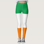 Flagge Irlands Leggings (Vorderseite)