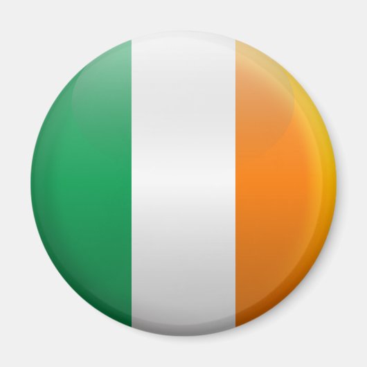 Flagge Irlands Magnet (Vorne)