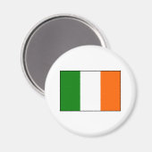 Flagge Irlands Magnet (Vorderseite/Rückseite)