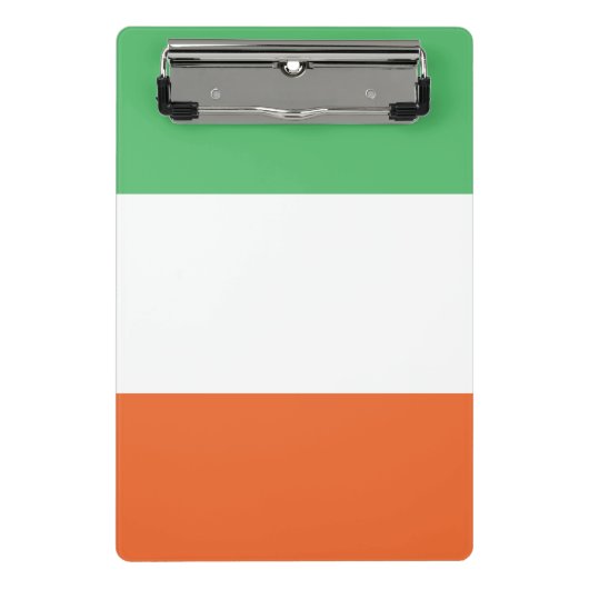 Flagge Irlands Mini Klemmbrett (Vorderseite)