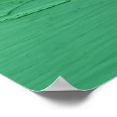 Flagge Irlands mit geerdigter Farbe Poster (Ecke)