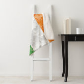 Flagge Irlands mit Kleeblättern Sherpadecke (Beispiel)