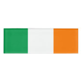 Flagge Irlands Namenschild (Vorderseite)