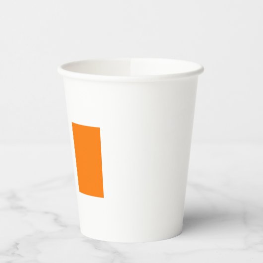 Flagge Irlands Pappbecher (Links)