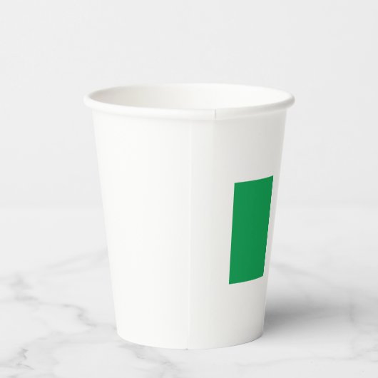 Flagge Irlands Pappbecher (Rechts)