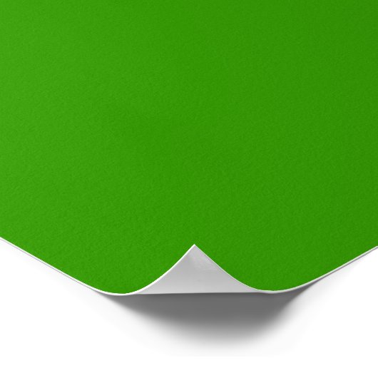 Flagge Irlands Poster (Ecke)