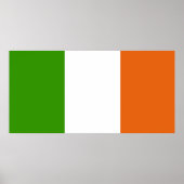 Flagge Irlands Poster (Vorne)