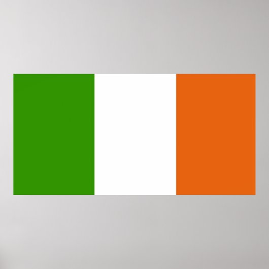 Flagge Irlands Poster (Vorne)