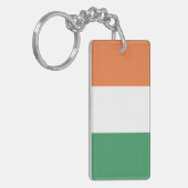 Flagge Irlands Schlüsselanhänger (Vorderseite links)