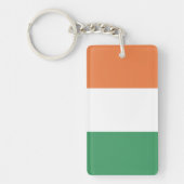 Flagge Irlands Schlüsselanhänger (Vorderseite)