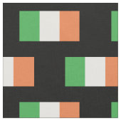 Flagge Irlands Stoff (Nahaufnahme)