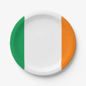 Flagge Irlands Teller (Vorderseite)