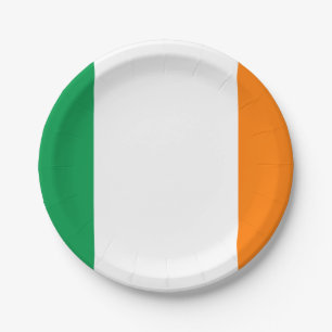 Flagge Irlands Teller