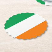 Flagge Irlands Untersetzer (angewinkelt)