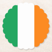 Flagge Irlands Untersetzer (Vorderseite)