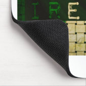 Flagge Irlands Woven Mousepad (Ecke)
