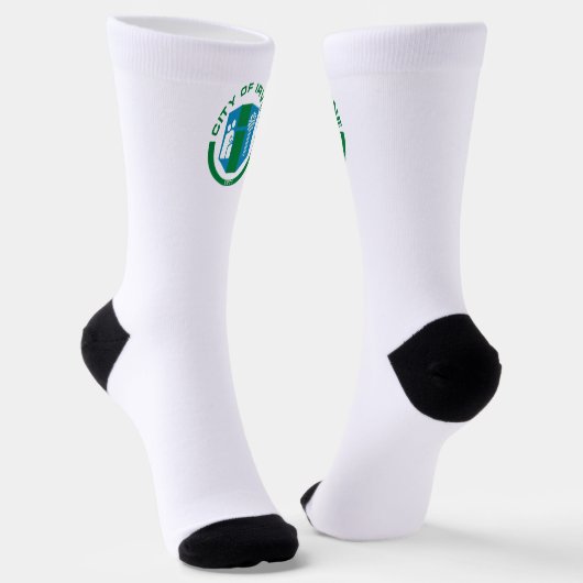 Flagge Irvine (Kalifornien) Socken (Gewinkelt)