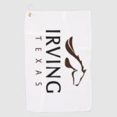 Flagge Irving (Texas) Golfhandtuch (Vorderseite)