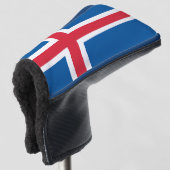 Flagge Islands Golf Headcover (3/4 Vorderseite)