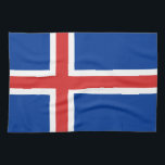 Flagge Islands Küchentücher<br><div class="desc">Die Flagge Islands (Island: íslenski fáninn) wurde offiziell im Gesetz Nr. 34 beschrieben, Set am 17. Juni 1944, dem Tag, an dem Island eine Republik wurde. Das Gesetz trägt den Titel "The Law of the National Flag of Icelanders and the Staat Arms" und beschreibt die isländische Flagge wie folgt: Die...</div>