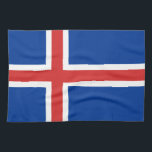 Flagge Islands Küchentücher<br><div class="desc">Die Flagge Islands (Island: íslenski fáninn) wurde offiziell im Gesetz Nr. 34 beschrieben, Set am 17. Juni 1944, dem Tag, an dem Island eine Republik wurde. Das Gesetz trägt den Titel "The Law of the National Flag of Icelanders and the Staat Arms" und beschreibt die isländische Flagge wie folgt: Die...</div>
