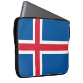 Flagge Islands Laptopschutzhülle (Vorne Rechts)