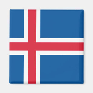 Flagge Islands Magnet