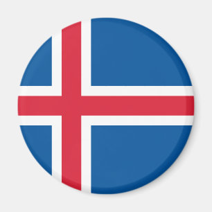 Flagge Islands Magnet