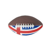 Flagge Islands Mini Football (Vorderseite)