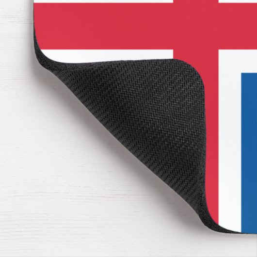Flagge Islands Mousepad (Ecke)