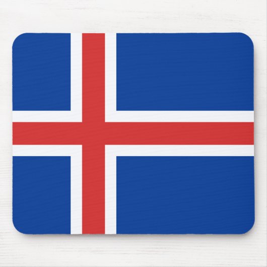 Flagge Islands Mousepad (Vorne)