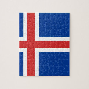 Flagge Islands Puzzle