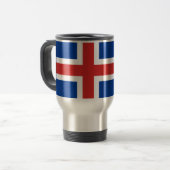Flagge Islands Reisebecher (Vorderseite Links)