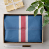 Flagge Islands Seidenpapier (Geschenk)