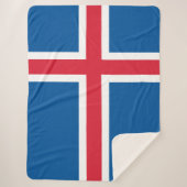 Flagge Islands Sherpadecke (Vorderseite)