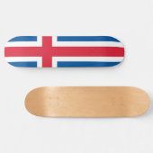 Flagge Islands Skateboard (Horizontal)