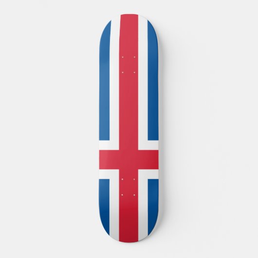 Flagge Islands Skateboard (Vorderseite)