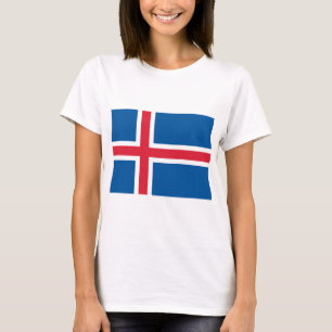 Flagge Islands T-Shirt