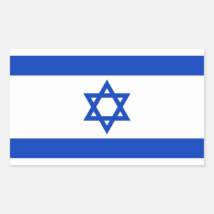 Flagge Israels Aufkleber