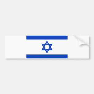 Flagge Israels Autoaufkleber