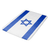 Flagge Israels Badematte (Schrägansicht)