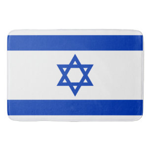 Flagge Israels Badematte