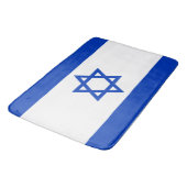 Flagge Israels Badematte (Schrägansicht)